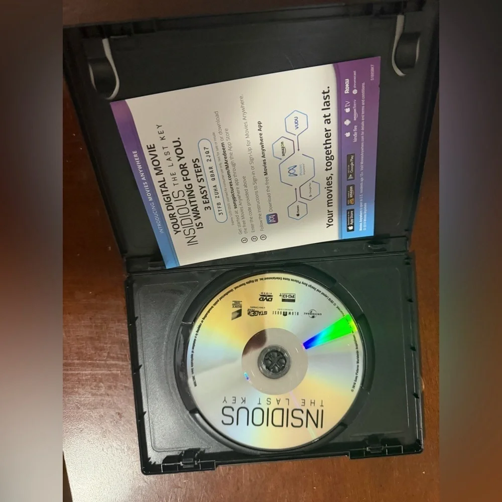 Insidious: The Last Key DVD 2018. This is the 4th installment